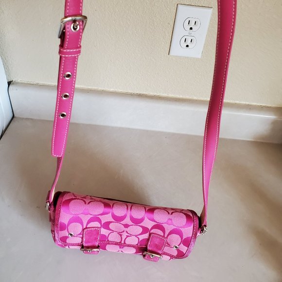 LIKE NEW RARE VINTAGE Coach Mini Field Crossbody Bag Purse - Picture 3 of 11